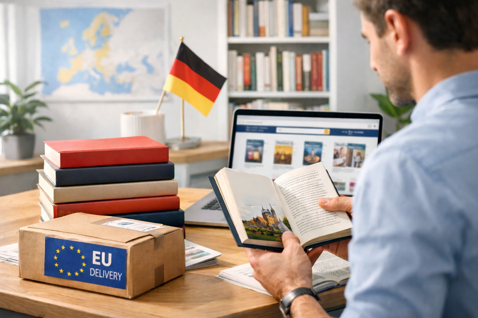 Где и как купить книги на немецком языке в Европе: полный гид по ассортименту Azon.market